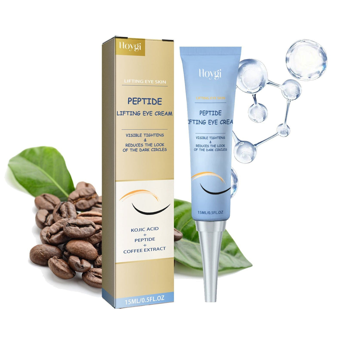 Revitalize Your Eyes with Peptide Lifting Eye Cream, Reduce Fine Lines, Dark Circles, and Boost Skin Elasticity ,15ml