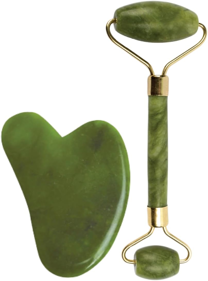 GHC Saturn Jade roller & gua sha 105 gm