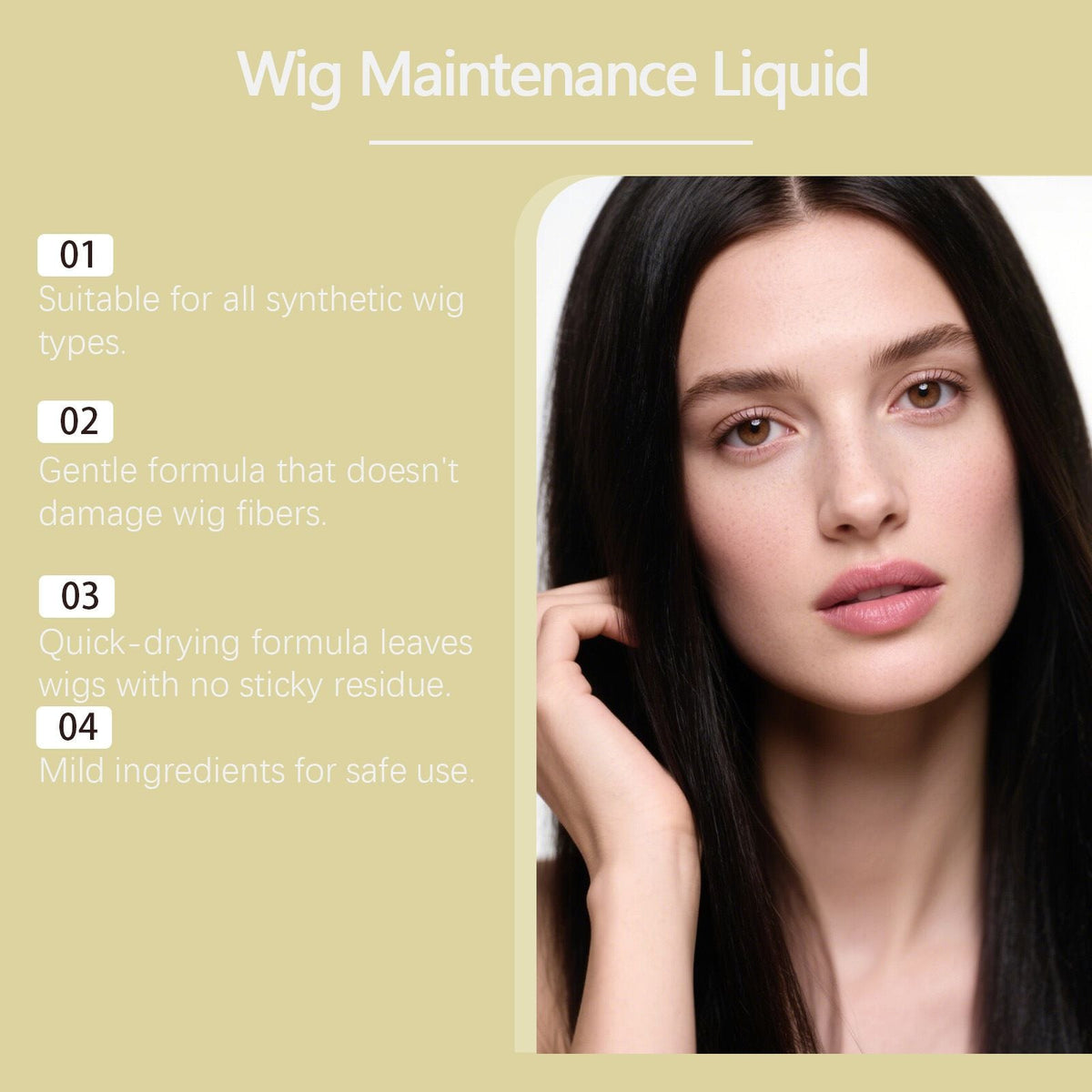 Wig Volumizing Spray Lightweight Styling Mist 50ml