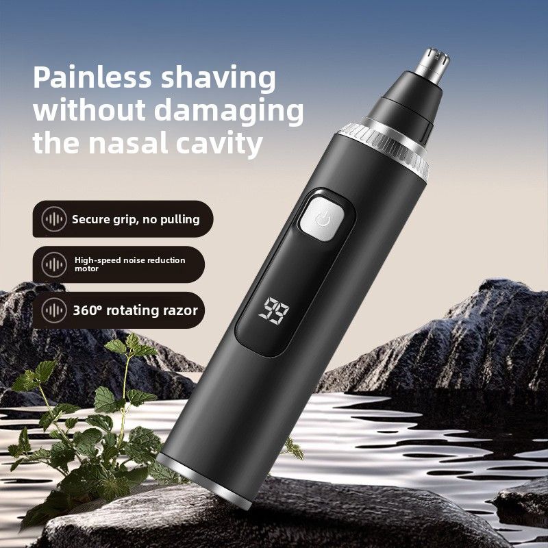3-in-1 USB Nose Hair Trimmer Kit