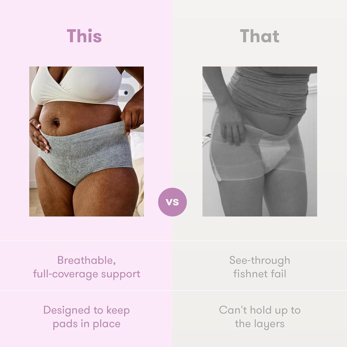 High-waist Disposable Postpartum Underwear (8pcs)