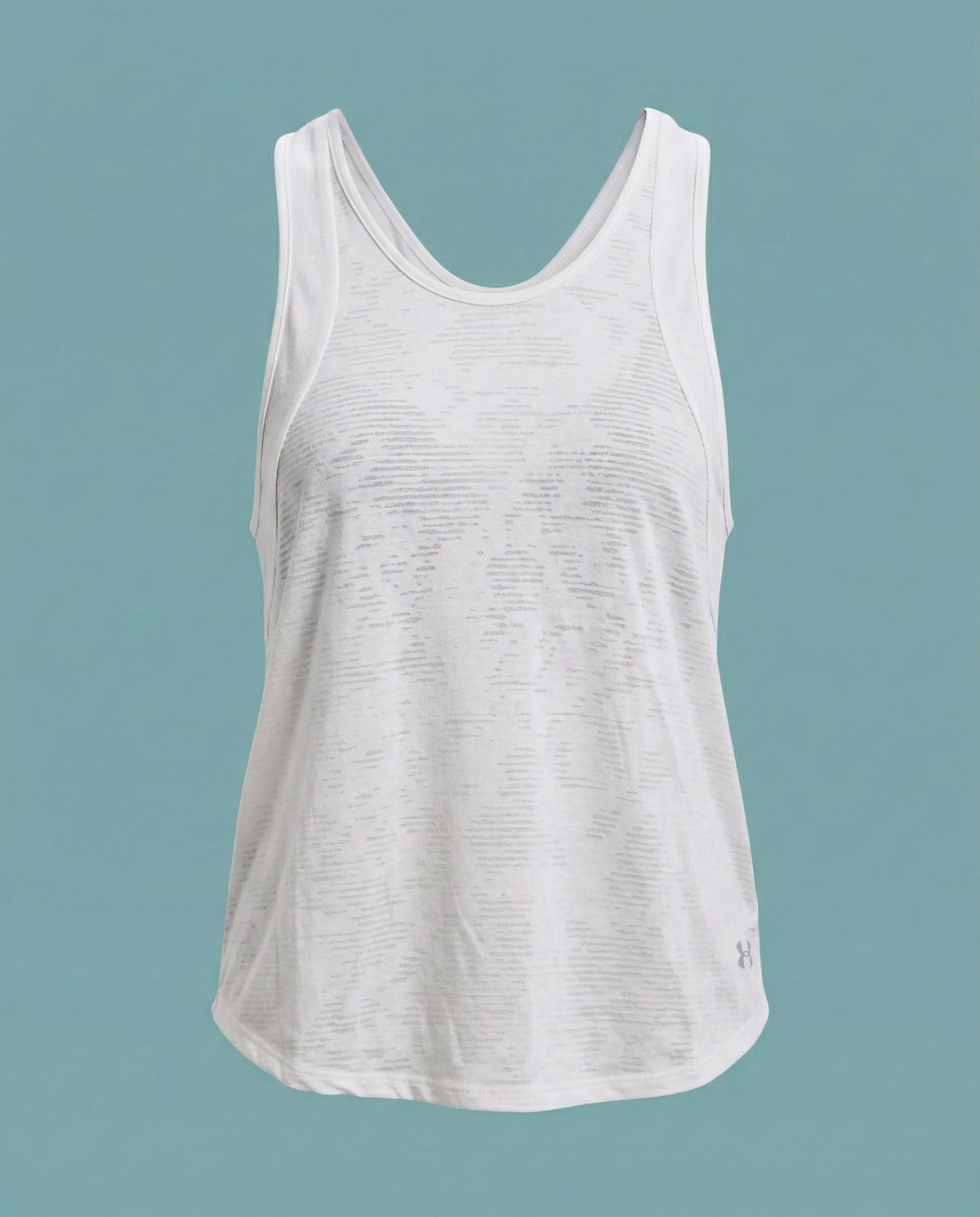 Under Armour White Open-Back T-Shirt