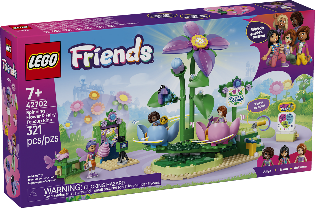 42702 Spinning Flower & Fairy Teac V29