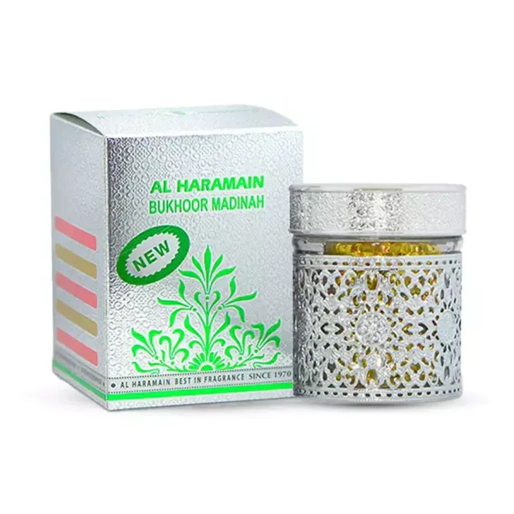 Al Haramain Bukhoor Madinah, Premium Oud Incense, 100gm