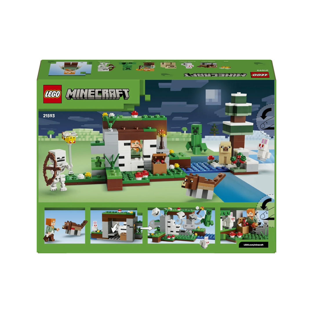 LEGO Minecraft The First Night Adventure Building Set, 301 Pieces, For Age 8+ Years