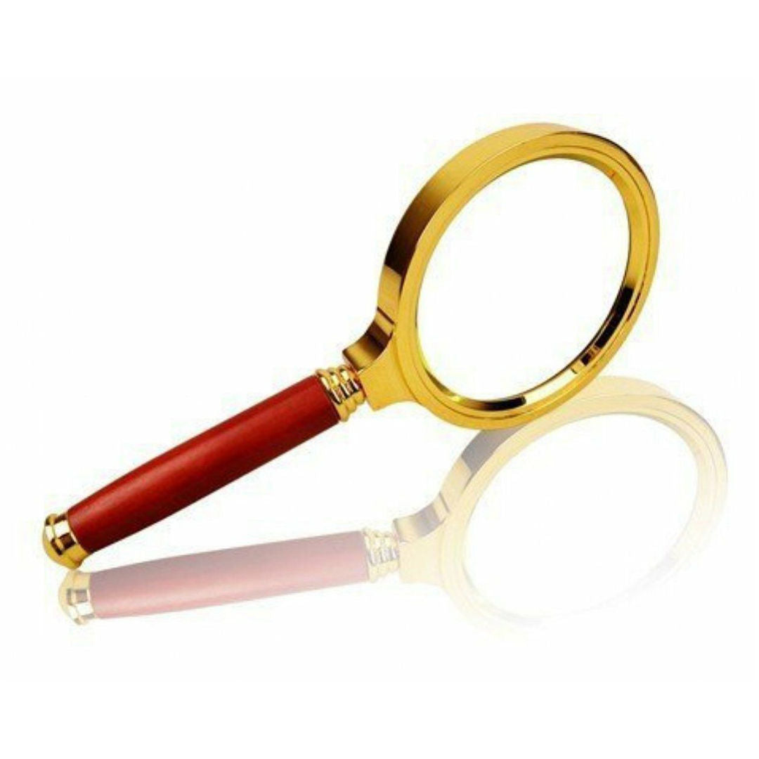 RSC Gold Magnifier Glass