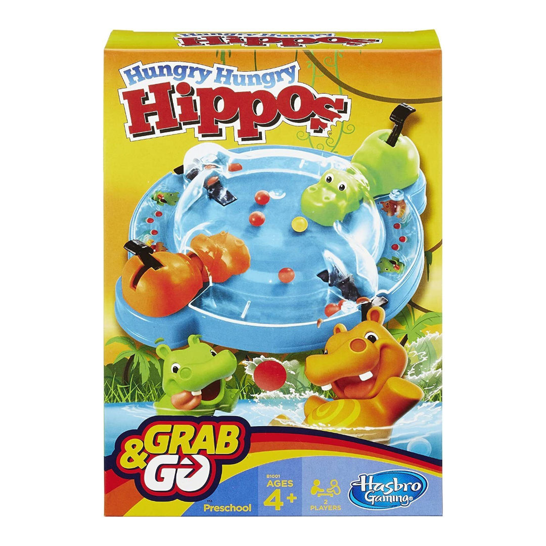Hasbro Hungry Hippos Grab & Go Game, F8255