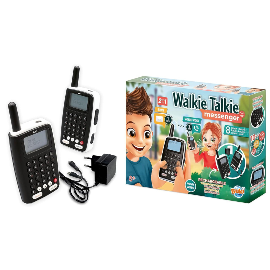 Buki France Walkie Talkie Messenger Set, (14.5 cm)