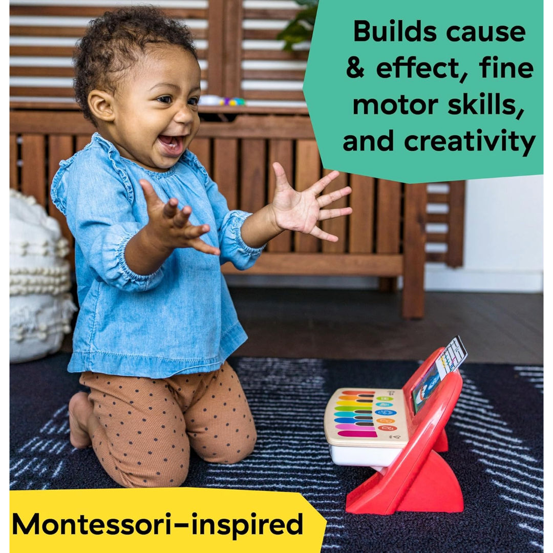 Baby Einstein Cal's First Melodies Magic Touch Piano Musical Toy, 6 months+
