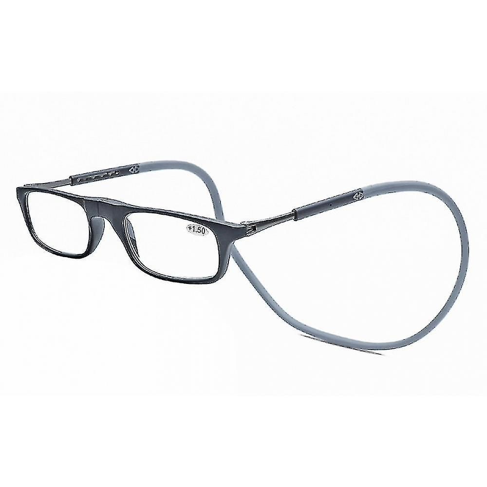 Reading Glasses High-grade Tr Magnetic Absorption Hanging Neck Funky Readers Glasses Sno