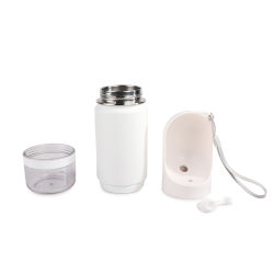 All For Paws Lifestyle 4 Pets - 2-in-1 Stainless Drinking bottle - 400ml / 14oz