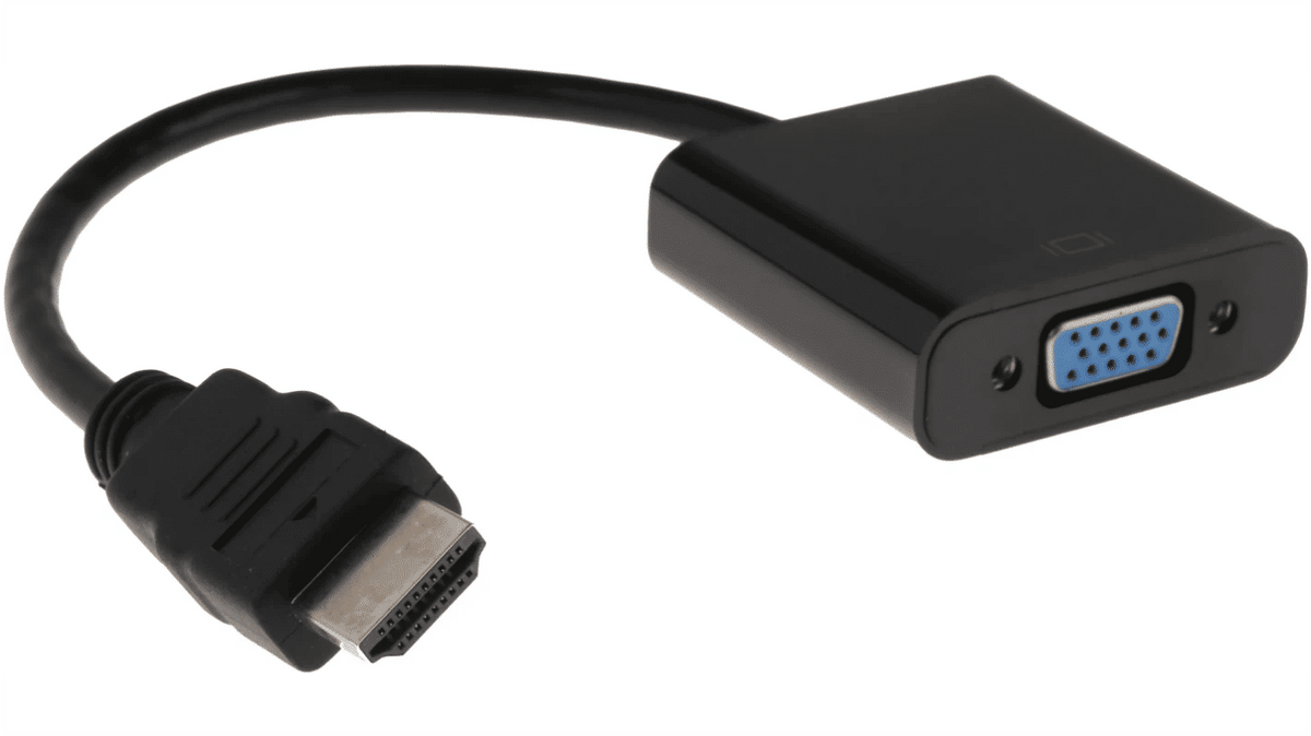 HDMI TO VGA FEMALE ADAPTER