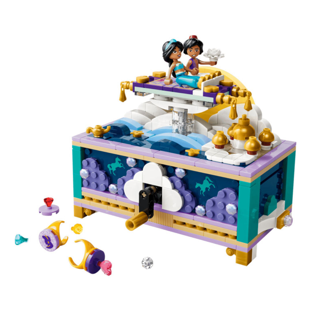 LEGO Disney Princess 43295 Jasmine's Jewelry Box Building Set, For Age 6+ Years