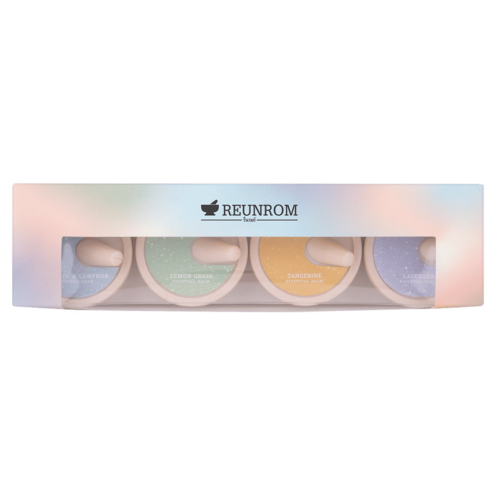 Essential Balm 4Formulas Set 16g x 4Pcs Reunrom
