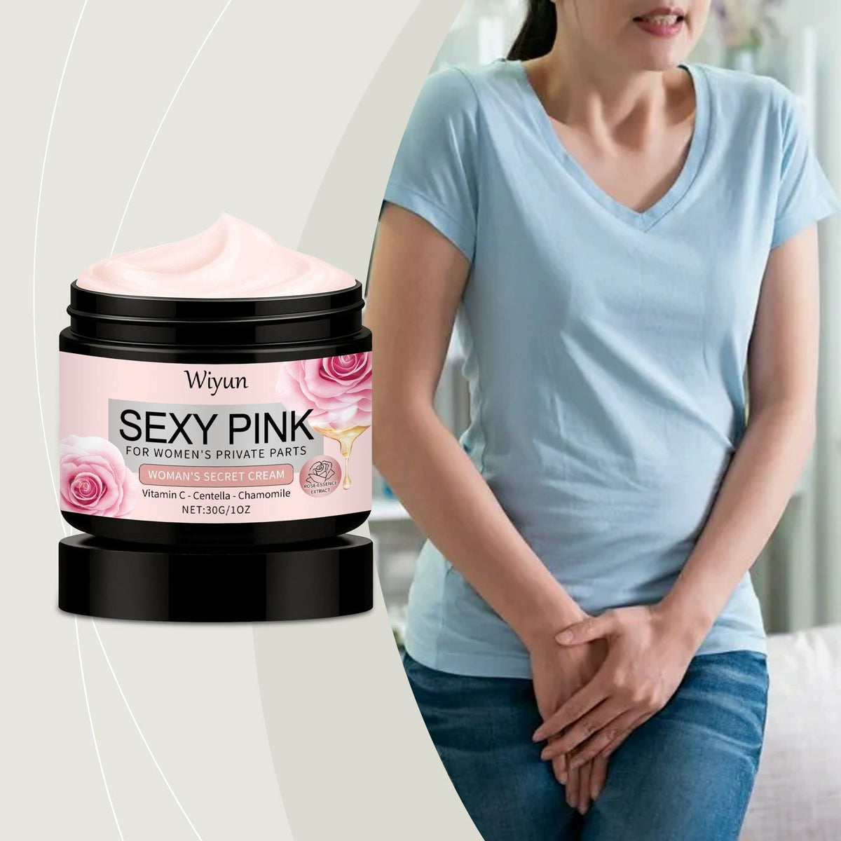 Body Care Moisturizing Cream, Hydrates, Softens, Brightens, Non-Sticky, Skin Glow ,30g