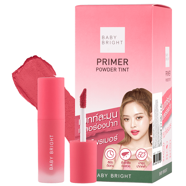 PRIMER POWDER TINT 2.4G BABY BRIGHT (M) #01 ROSE BERRY