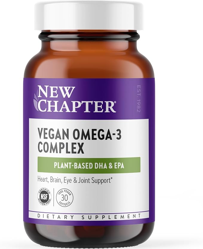New Chapter VEGAN OMEGA 3 COMPLEX 30 SG