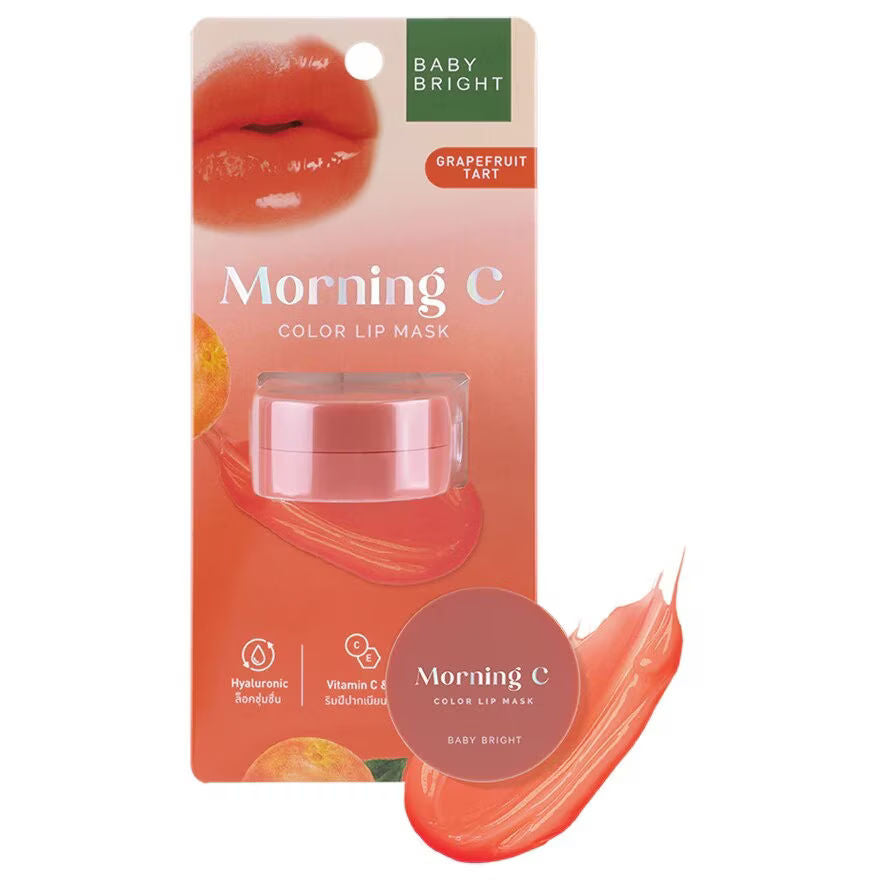 Morning C Color Lip Mask 3.8g Baby Bright (M) Grapefruit Tart