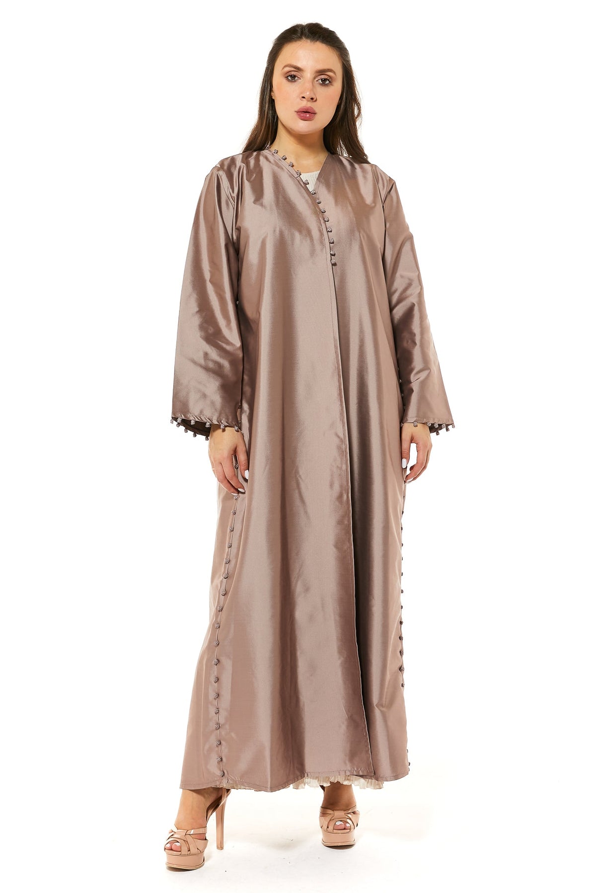 MOiSTREET Silk Abaya