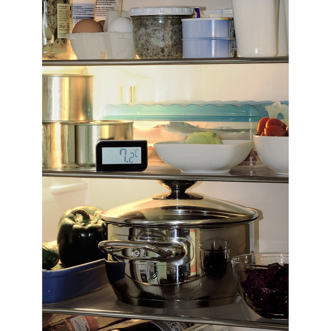 XAVAX 111357 Digital Refrigerator/Freezer Thermometer