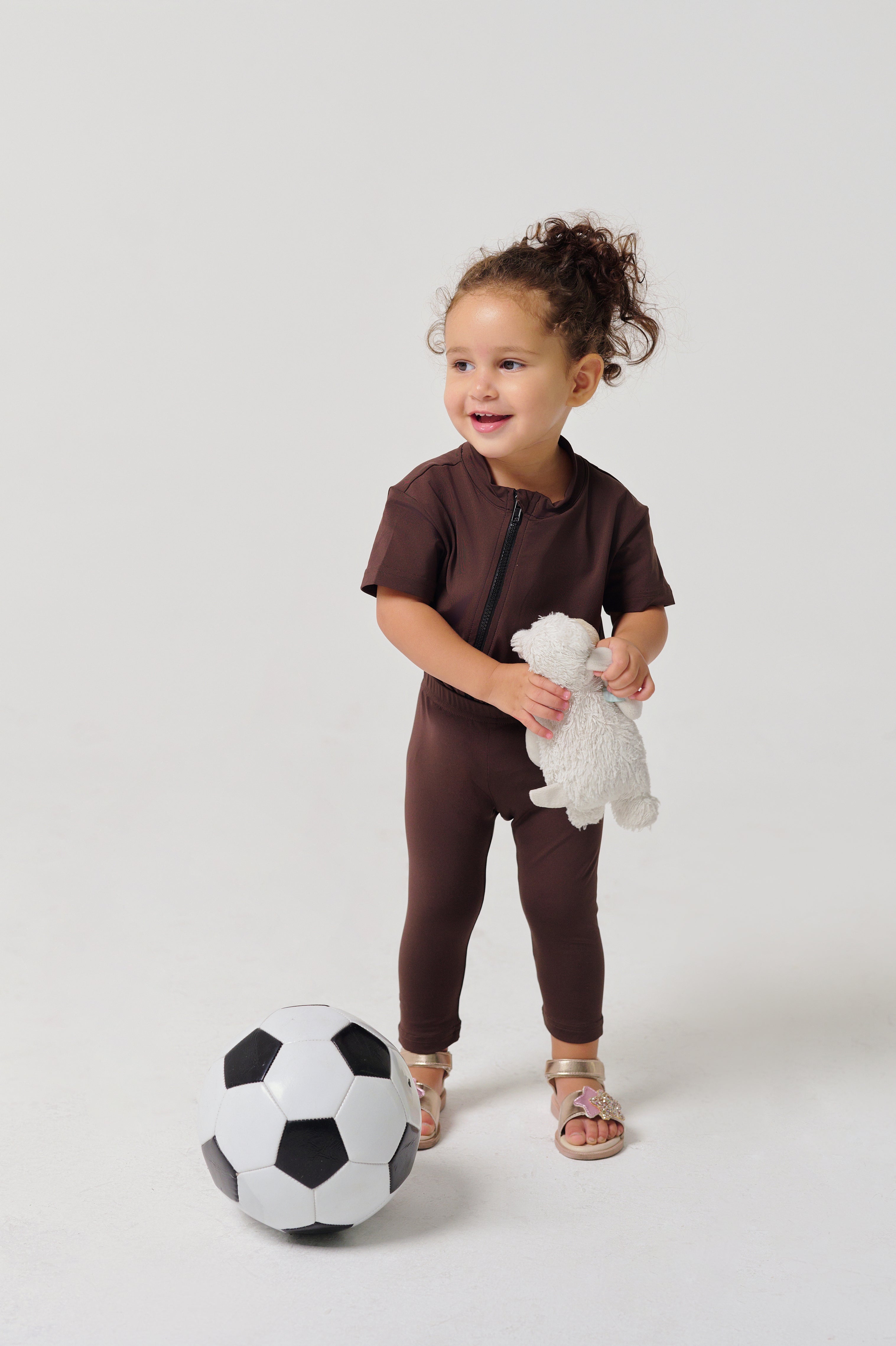 Regular Fit Baby Pants - Dark Brown