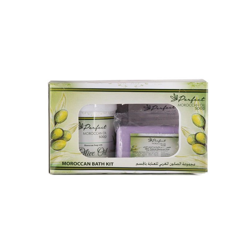 MOROCCAN Oil Soap Bath Kit, 1 Piece
