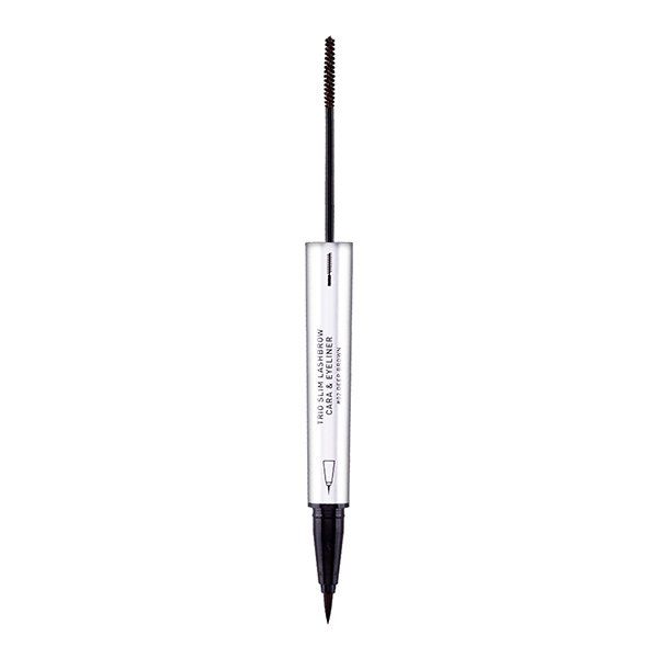 TRIO SLIM LASHBROW CARA & EYELINER 2G+0.5ML BABY BRIGHT (M) #02 DEEP BROWN
