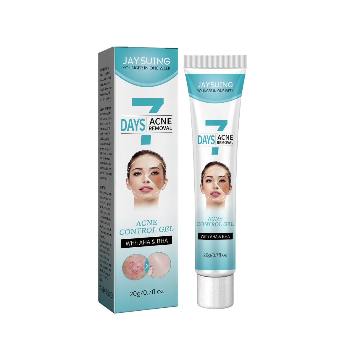 Clear Acne Marks Fast, Hydrating Repair Gel for Bright, Smooth Skin ,20g