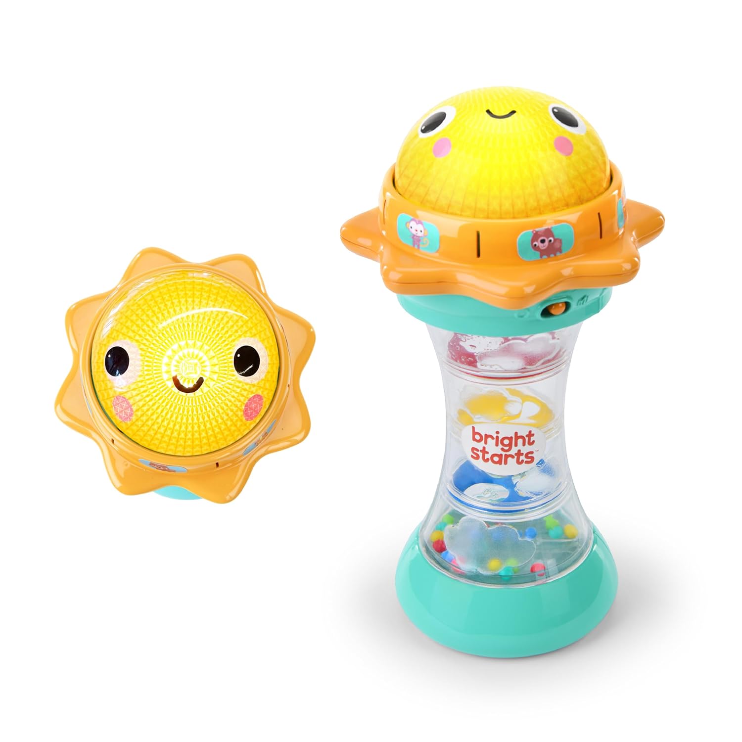 Bright Starts Lights & Giggles Just for Sun Flashlight Toy, (17.9 cm)