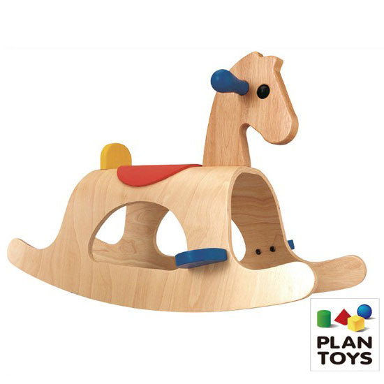 PlanToys Palomino — Wooden Rocking Horse