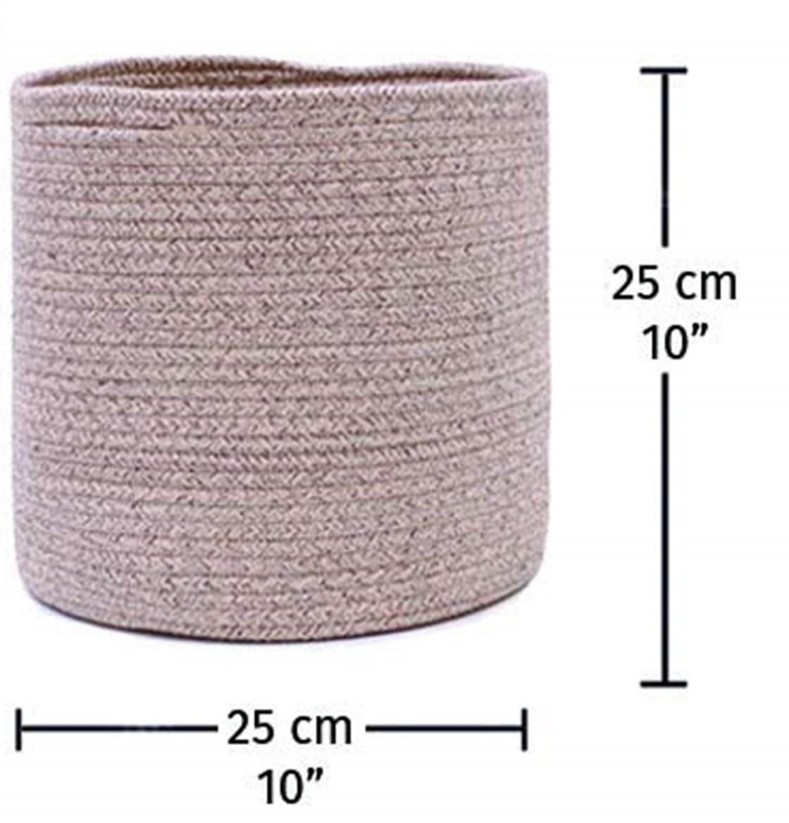 AIESY® Beautiful Indoor Jute Cotton Rope Plant Hanging Basket
