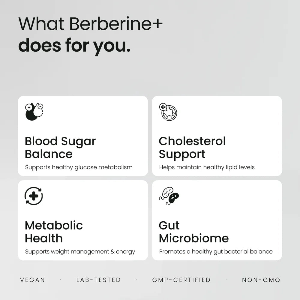 Valeo Berberine+ 1000mg 90s