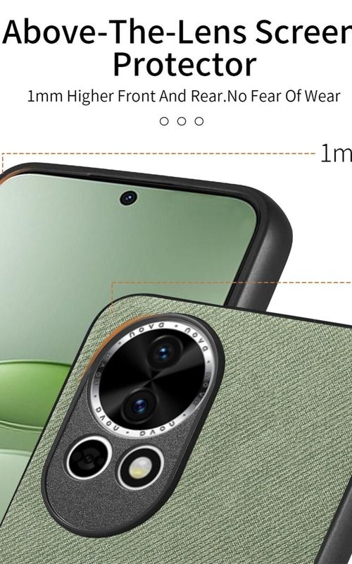 Twill Fabric Leather Phone Case For Huawei nova 13