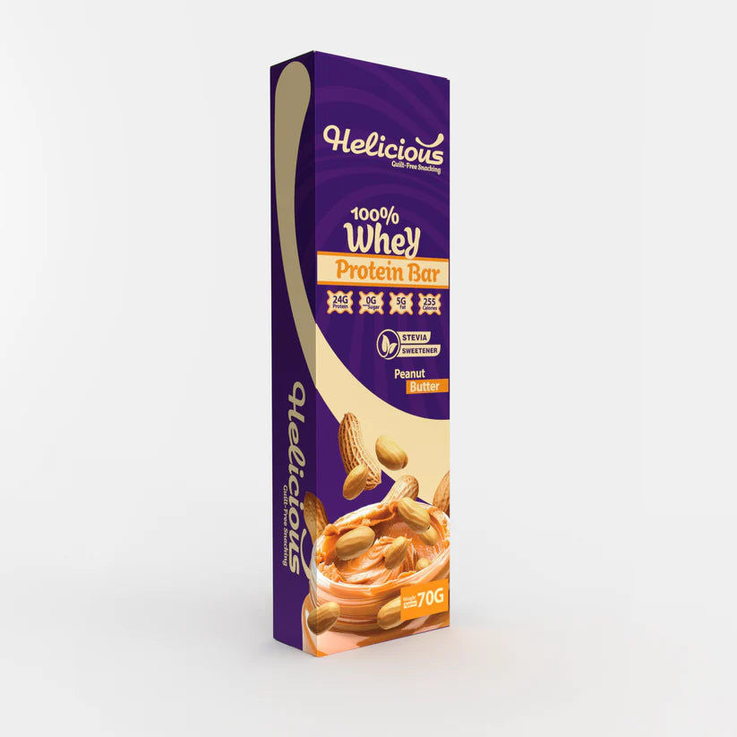HELICIOUS PEANUT BUTTER PROTEIN BAR 70g