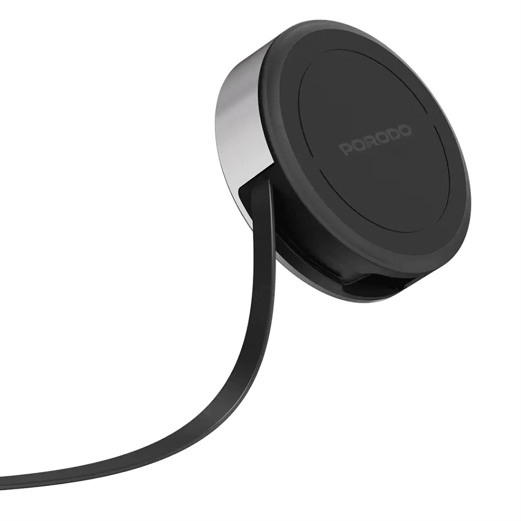 Porodo Magnetic Wireless Charging Pad with Retractable Type-C Output