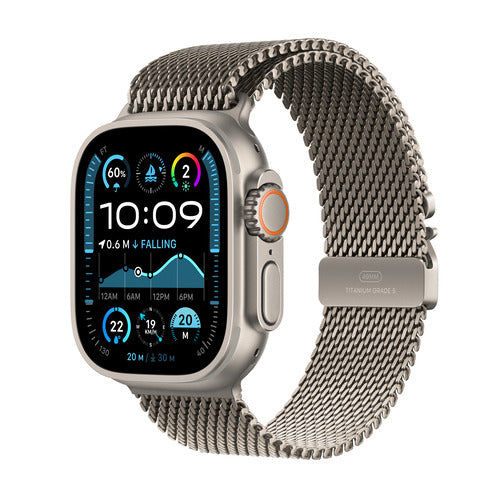 Ultra 2 GPS + Cellular 49mm Titanium Milanese Loop M