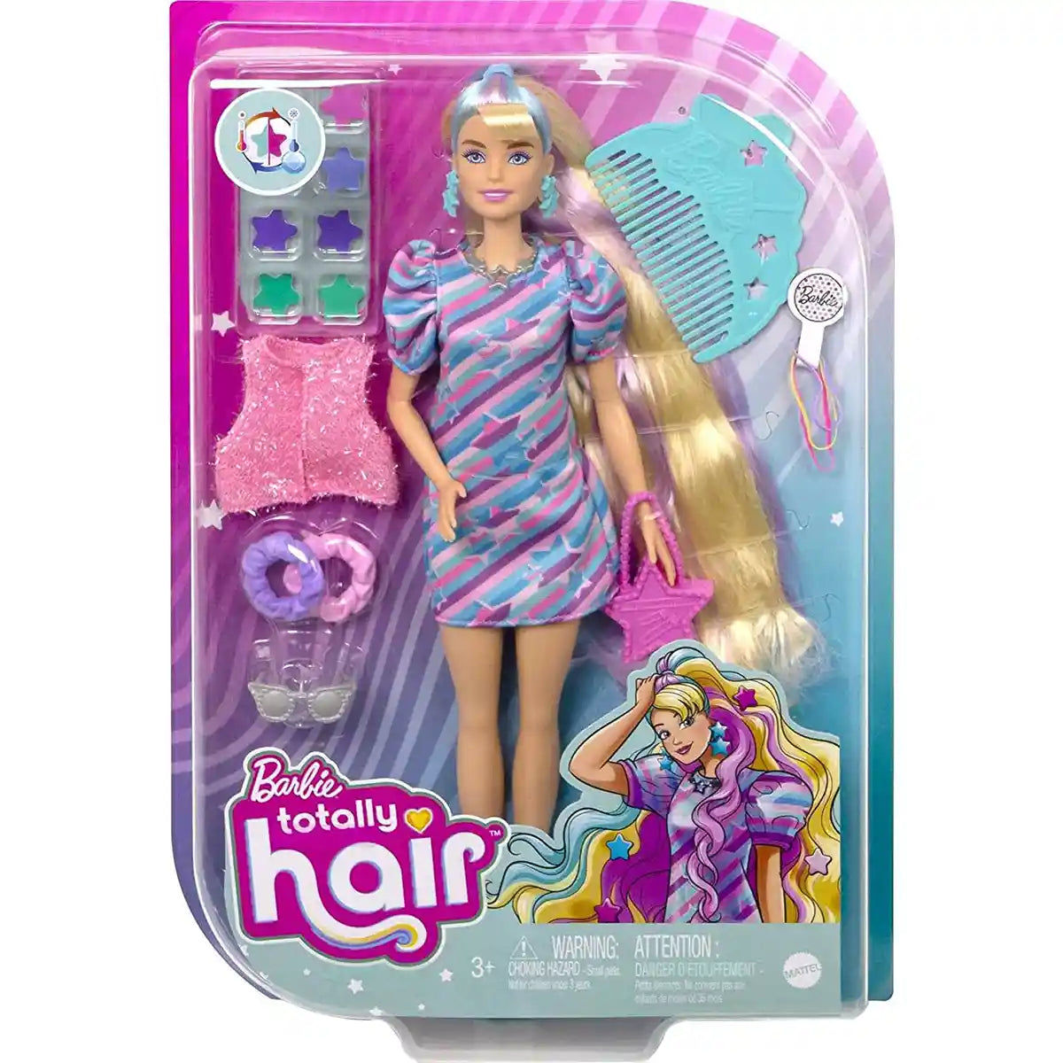Barbie Totally Hair Doll - Blonde