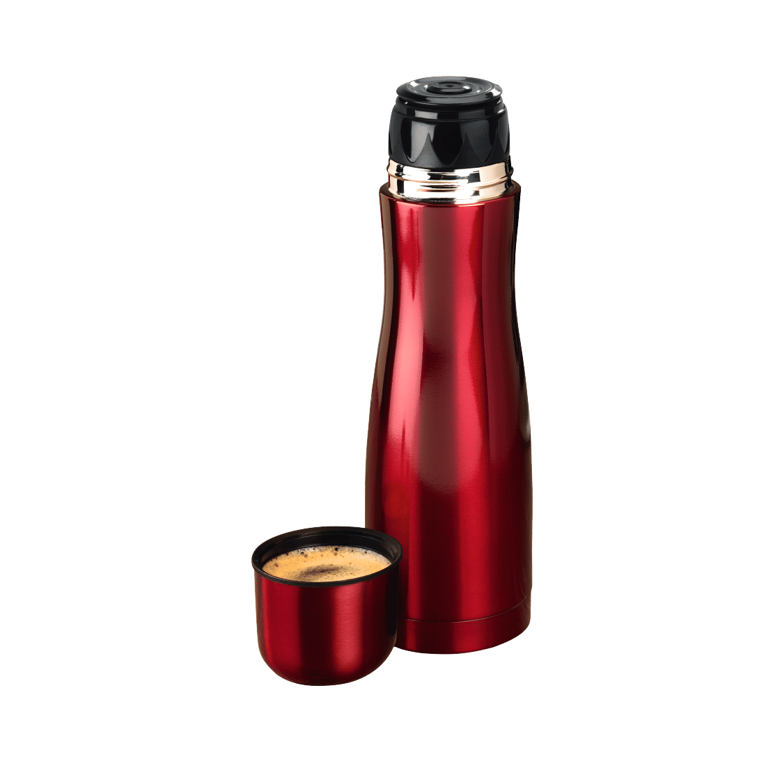 XAVAX 111334 "Birillo 0.5" Vacuum Bottle, red