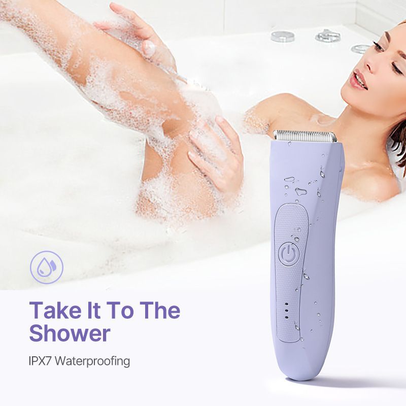 Waterproof Women's Body Hair Trimmer
