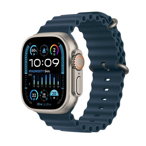 Ultra 2 GPS + Cellular, 49mm Titanium Ocean Band
