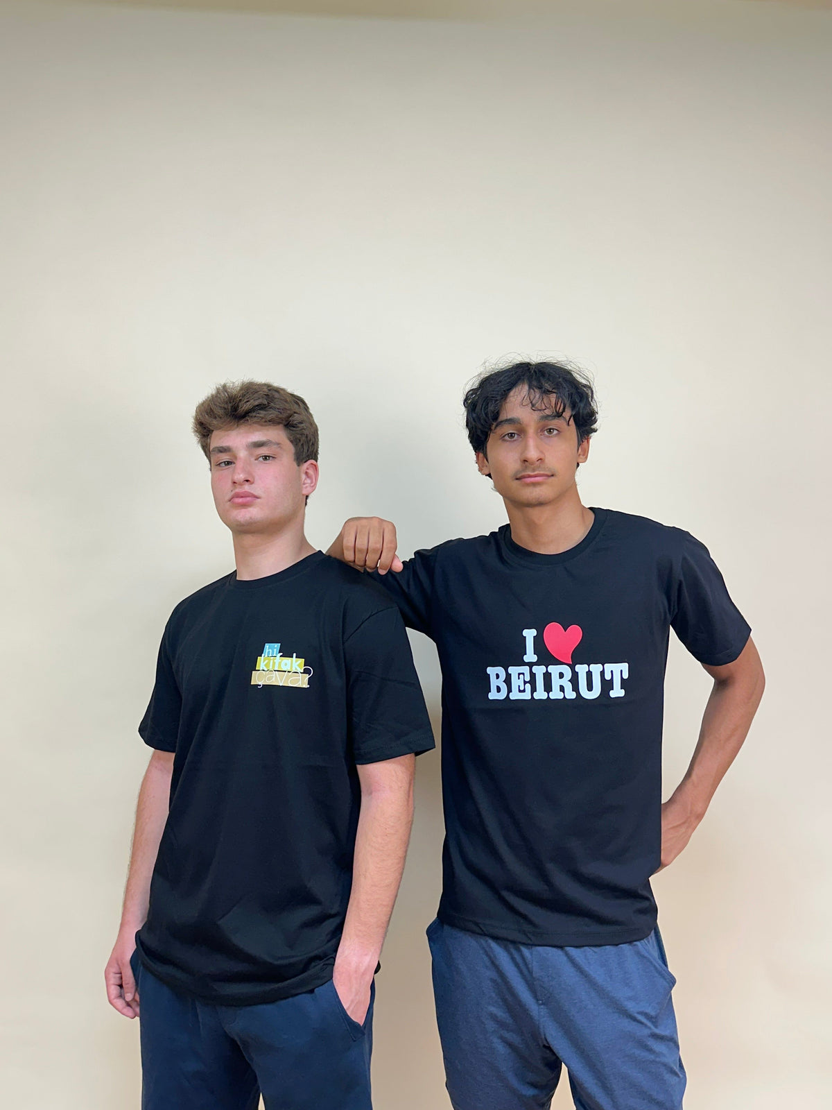 INLEB Black "I Love Beirut" Unisex T-Shirt