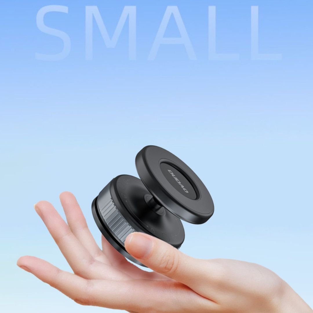 DUDAO F24 Suction Cup Car Mount Secure Phone Holder for Dashboard & Windshield, Black