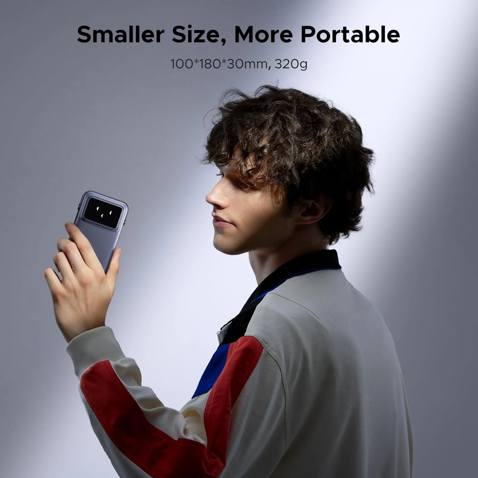 UGREEN PB572 10000mAh Magnetic Wireless Power Bank with 20W USB-C Fast Charging and Foldable Stand