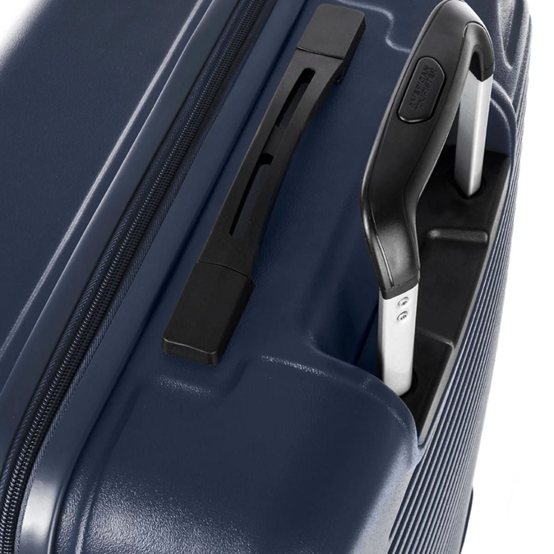 American Tourister Sky Park Hard Large Check-in Luggage Trolley Bag, 78cm, Blue