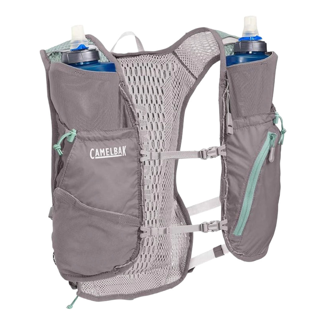 Camelbak Women’s Zephyr Vest Hydration Pack, Silver/Blue Haze, 34oz