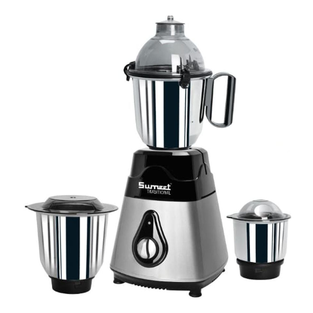 Sumeet Traditional Kreon Mixer, 3 Jar, 750W