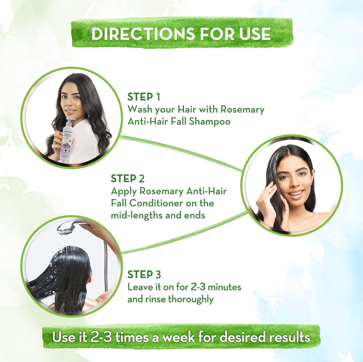 Mamaearth ROSEMARY HAIR GROWTH OIL 150ML and Mamaearth Rosemary Anti-Hairfall Shampoo 250 ml Combo