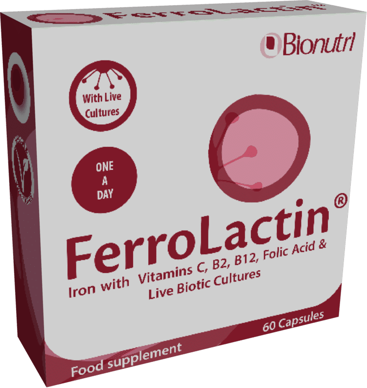BioNutri Ferrolactin 60 Capsules