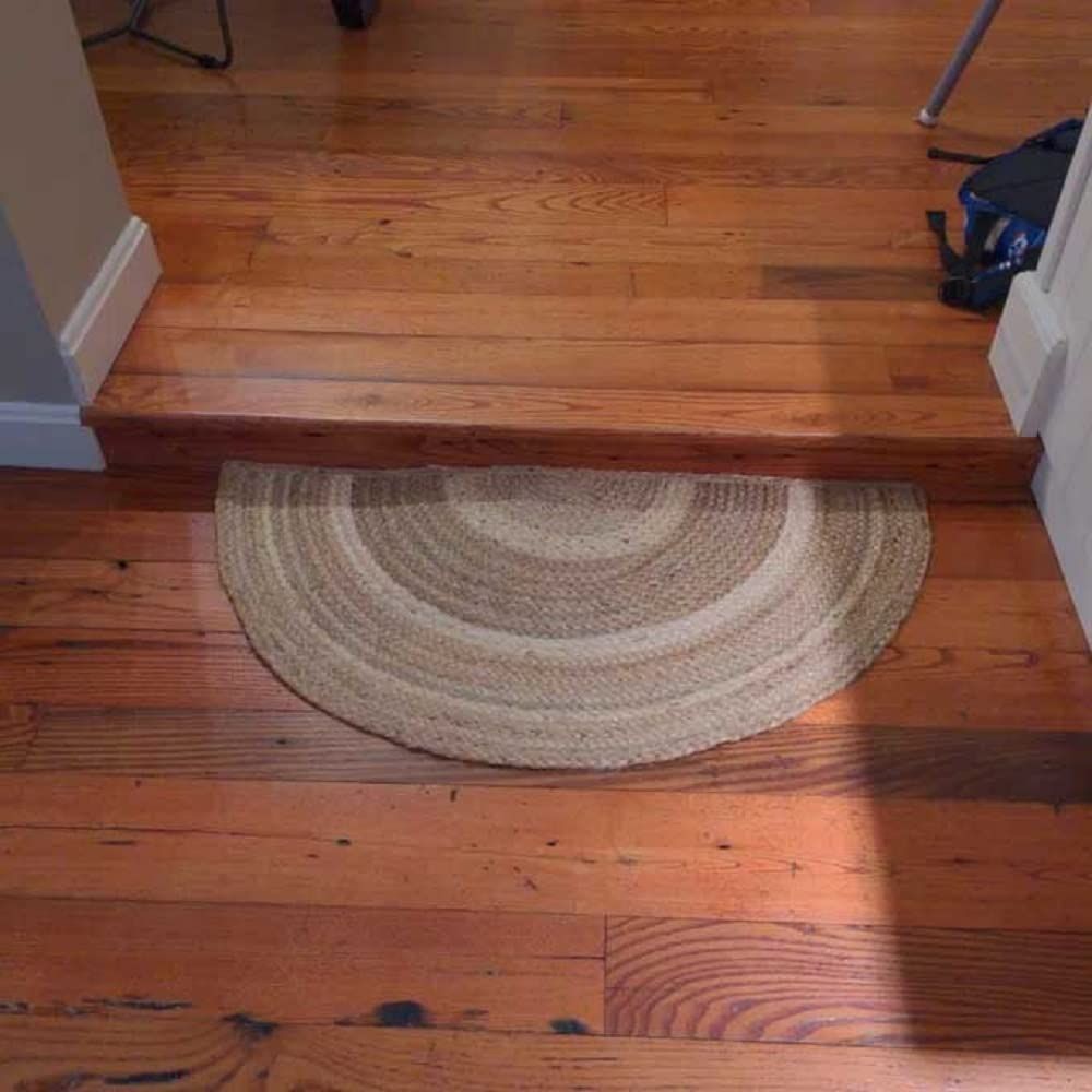 AIESY® Jute Handwoven Modern Home Rug for Bedroom