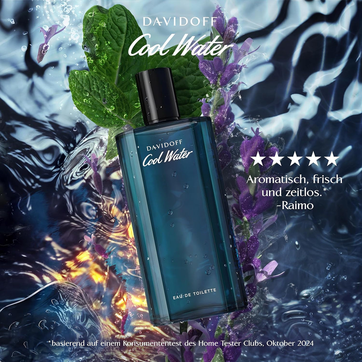 Davidoff Cool Water Eau De Toilette Spray For Men, 125ml